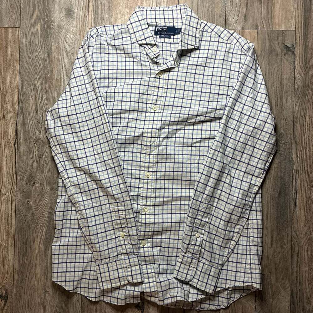 Polo By Ralph Lauren Long Sleeve Button Down Shirt Size L